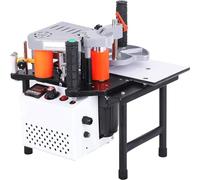 JIANGSS Plaqueuse de Chants Portable Multifonction, plaqueuse de Chants, plaqueuse de Chants Portable pour Le Travail du Bois, Machine à plaquer Les Chants Courbes/Lignes Droites