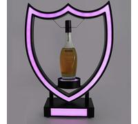 JIANGSS Présentoir de Bouteilles à LED,présentoir de Bouteilles d'alcool éclairé par LED,casier à vin de Champagne, Affichage sur Pied, adapté pour Club,décoration de Mariage,Purple