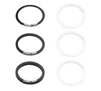 JiangZShangM 6PCS Roulement Intérieur de Vélo pour Manivelle de Vélo, Rondelles et Entretoises pour Roulement Intérieur de Vélo Compatibles BB86 BB91 BB92 BB30 PF30