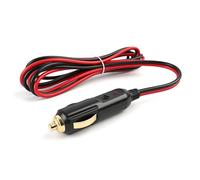 JiangZShangM Câble de Prise Mâle pour Allume-Cigare 2 m et Fusible 20 A, Prise Allume Cigare 12V pour Voiture, Rallonge Allume Cigare 12V avec Fils Étamés