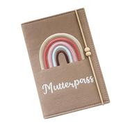 JiangZShangM Protège Carnet de Santé Bébé, Couverture Carnet de Santé Bébé avec Poches Intérieures, Protège Carnet de Santé Personnalisé pour Documents Médicaux et Ordonnances