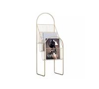 jianjunchaling Brochure Display Stand Présentoir à brochures Support en fer de rangement for magazines et livres journaux vertical Étagères Étagère salon