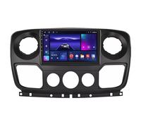JianJz Autoradio Android avec écran Tactile 9 Pouces pour Renault Master3 2010-2018 Plug and Play Navigation GPS Double DIN Commandes au Volant,8 Core 4G+WiFi 8G+128G