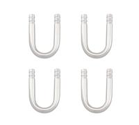 JianLing Lot de 4 raccords coudés en forme de U pour système de dioxyde de carbone pour aquarium 42 mm