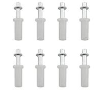 JianLing Lot de 8 pivots à ressort pour portes de placard de 4,5 cm d'épaisseur