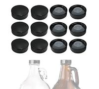 jianpan Bouchons à vis scellés, Growler, Bouchons Bouteille bière 38 mm, pour Le Brassage à Domicile et la Fabrication n