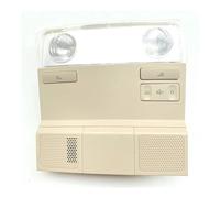 JIANYISR Plafonnier intérieur Compatible Avec VW Golf 5 6 Tiguan Passat B6 Plafonnier Avant Liseuse Éclairage Intérieur De Toit(Beige)