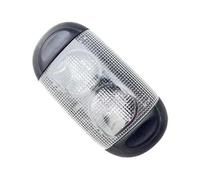 JIANYISR Veilleuse Plafonnier Compatible Avec Jeep Wrangler 2010-2018 Couvercle Transparent Blanc Intérieur Lecture Dôme Avant 1QN65DX9AB