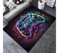 JIAOJING Contrôleur De Jeu Design Tapis pour Le Salon Moderne Décoration De La Maison Canapé Table À Thé Tapis Chambre À Coucher De Chevet Tapis 100X160Cm
