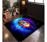 JIAOJING Instrument De Musique Salon Tapis Antidérapant Festival De Musique Décor Tapis De Sol Tambour Maison Club Couloir Salon Tapis 80X150Cm
