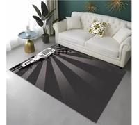 JIAOJING Micro De Tapis Imprimé pour La Maison, Décoration du Salon, Paillasson, Table Basse, Couche Antidérapante, Couchette De Chevet, 160X280Cm