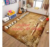 JIAOJING Micro De Tapis Imprimé pour La Maison, Décoration du Salon, Paillasson, Table Basse, Couche Antidérapante, Couchette De Chevet, 160X280Cm