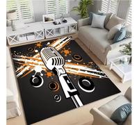 JIAOJING Micro De Tapis Imprimé pour La Maison, Décoration du Salon, Paillasson, Table Basse, Couche Antidérapante, Couchette De Chevet, 160X280Cm