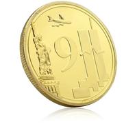 JIAOJING Pièce Commémorative Us Événement Challenge Médaille Collection Collection Plaquée Or Collection Collection Cadeau