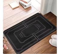 JIAOJING Piège À Givre Bienvenue Paillasson Anti-Antidérapant Tapis De Bain Tapis D’Entrée De Maison Repose-Pieds De Cuisine Salon Chambre Tapis 160X230Cm