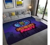 JIAOJING Tapis De Jeu De La Zone De La Maison avec Conception De Contrôleur De Jeu Tapis De Sol Antidérapants Tapis De Jetée pour Décor Lit De Salon Tapis De Salles De Jeux 50X80Cm