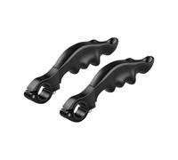 JIAPIKA Extension de poignée de guidon 22,2 mm en silicone avec base en alliage de serrage pour vélo et configuration à poignée plate