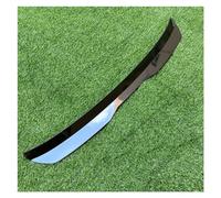 JiAQen Aileron Arrière Voiture pour BMW 5 F11 535i Msport 2010-2017 BMW Serie 5 Touring F11 MSport,Aileron Coffre Arrière,ABS Rear Trunk Lip Tail Lid,Modification Accessories,A-Glossy Black