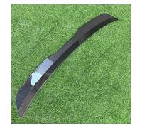 JiAQen Aileron Arrière Voiture pour BMW 5 F11 535i Msport 2010-2017 BMW Serie 5 Touring F11 MSport,Aileron Coffre Arrière,ABS Rear Trunk Lip Tail Lid,Modification Accessories,B-Fake Carbon Fiber