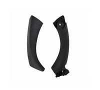 JiAQen Poignées de Porte Intérieure de Voiture Pour BMW 3 Series E90 E91 328 330 335,Poignée Intérieure Poignée de porte intérieure avant gauche droite avec couvercle,Black(on the Right)