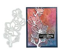 jiashemeng Napacoh Matrice De Coupe, Fleur en Métal Scrapbooking Découpe Die Bricolage Papier Artisanat Carte Faisant Pochoir Moule, Bricolage Scrapbook Gaufrage Papier Cartes Pochoir Moule Fleur-B