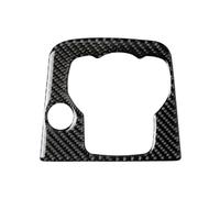 JIASHUNHE Auto Moulages intérieurs Garniture de Panneau multimédia Console Centrale Voiture ABS for Mazda 3 Axela 2013 2014 2015 2016, Autocollant Style en Fibre Carbone, Conduite à Gauche