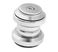 JIASHUNHE Directions VéLo Casque à engrenage Fixe roulement scellé de vélo Montagne en Alliage d'aluminium avec Capuchon supérieur 34mm adapté au Cadre Tube Plat Fourche 28.6mm(Silver)