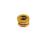 JIASHUNHE Directions VéLo Casque de vélo 44mm BMX 1 1/8, boîte Direction Pliante, Ensemble têtes Cyclisme, roulement en Alliage d'aluminium, Colonne(LP Gold)