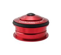 JIASHUNHE Directions VéLo Casque de vélo VTT intégré 1 1/8, Colonne Direction 44MM, roulements à Pression, coupelles Fourche, Accessoires Cyclisme(Red)
