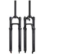 JIASHUNHE Fourche VTT 1 pièces vélo Fourche Avant pneumatique 27.5/29 Pouces VTT à Suspension for Tube Droit Alliage de magnésium Cadre(29Straight Manual)