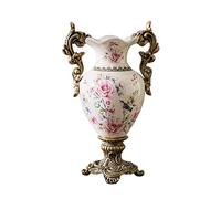 Jiawinng Vase Céramique Grand Vase De Sol Chinois Décor Intérieure Vase De Fleurs pour Étagère Japonaise Vase 16,5 Pouces, Navire Sophistiqué pour Les Branches Décoratives Et La Fleur Séchée,b