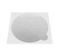 Jiawu 100 Pcs Pods Coule D'Aluminime Coule, Cafe-Cafe Capes Seau D'Allus Aluminum Lids Auduces Stickers Pour RéUtiliser Les Capsules Espressos Machine Pods En Acier Inoxydable (58MM)
