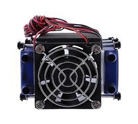 Jiawu 12V 576W 8 Puces TEC1-12706 Bricolage Refroidisseur Thermoélectrique Peltier Réfrigération Dispositif de Refroidissement de l'air pour Petit Espace Lit pour Animaux de Compagnie Plaque de
