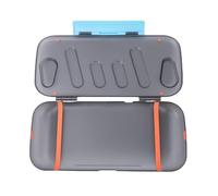 Jiawu 2 Étui de Protection Fin Résistant aux Chocs et aux Rayures, Coque Rigide pour Les Voyageurs avec Port de Chargement, Fermoir de Verrouillage pour Les Joueurs, Matériau ABS (Blue)