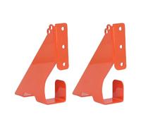 Jiawu 2 Pièces Prix de Montage Mural Lourd - Crochet à Justification avec Crochet de Garage pour Les Magasins et Atelier, composé d'acier Haute Performance