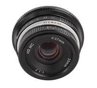 Jiawu 25 Mm F1.7 LECTES DE Focus Manuel VERTÉBRALES pour X-E1 X-A2 X-A5 X-A7-Artics Vintage Camera Lens avec Large Ouverture pour Le Portrait et la Photographie DE Paysage (Black)