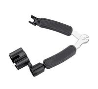 Jiawu 3-en-1 Enrouleur de Cordes, Coupe-cordes, Extracteur de Chevilles de | Outil d\'entretien de guitare, acier allié PC, poignée ergonomique, convient à la mandoline basse Banjo, utilisation