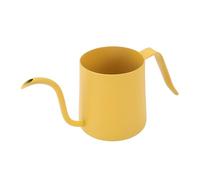 Jiawu 304 en Acier Inoxydable -Schwanenhals Versant une Cafetière à Gobele (YELLOW)