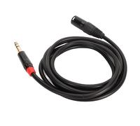 Jiawu 6,6 Ft Câble XLR Mâle vers 1/4 in TRS pour équipement | Interconnexion équilibrée, lien mélangeur de microphone, noyau en cuivre 20 AWG, coque en aluminium, 15 000 cycles de prise
