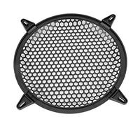 Jiawu 6 inch Haut-Parleur Grille Protection, Plastique Woofer Grille, | Couverture de protection de grille de haut-parleur, protecteur de caisson de basses en noire pour l\'audio de voiture, 6