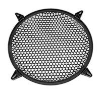 Jiawu 6 inch Haut-Parleur Grille Protection, Plastique Woofer Grille, | Couverture de protection de grille de haut-parleur, protecteur de caisson de basses en noire pour l\'audio de voiture, 6