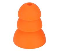 Jiawu 8 Paires D'Embouts d'oreille de Remplacement à Triple Bride, Embouts en Silicone, Réduction du Bruit pour Se846 Se535 Se215 et Trou Intérieur 2,0-3,5 Mm, Orange