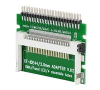 Jiawu Adaptateur CF vers IDE 2.5 Pouces, Convertisseur 44Pin SSD HDD | Carte adaptateur Compact Flash pour Port IDE d\'ordinateur portable, stockage PC industriel, WinCE