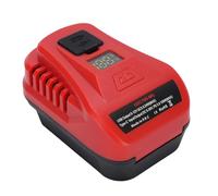 Jiawu Adaptateur de Batterie USB, Station d'alimentation à Onduleur de Charge Rapide pour 48-11-1828 48-11-1815 48-11-1840 18 V, Affichage Clair pour Téléphones Mobiles et Ordinateurs Portables,