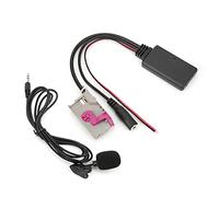 Jiawu Adaptateur de Câble AUX Bluetooth 5.0 avec Microphone pour unité Centrale A3 A8 TT RNS-E, Module Bluetooth de Voiture pour Appels Mains Libres et Streaming de Musique