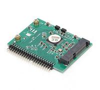Jiawu Adaptateur de Disque Dur, Convertisseur 3,3 V MSATA vers IDE 44 Broches, Taille Mini avec Connecteur Mâle Standard pour Ordinateur Portable ThinkPad X40 X41, Compatible avec Dos