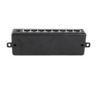 Jiawu Adaptateur PoE Passif à 8 Interfaces, Module d'injecteur d'alimentation sur Ethernet DC12V-48V pour Caméras IP IEEE802.3af/at, Alimentation PoE Non Standard 10/100Mbps