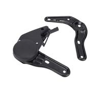 Jiawu Adaptation Automobile pour Les Portes de Siège en Acier Réglables 30-180 Degrés Réglage de la Voiture pour Les Charnières Arrière pour Les Véhicules D'ingénierie de Camions