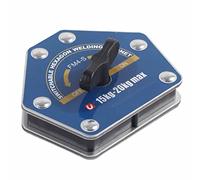 Jiawu Aimant de Soudage Hexagonal Commutable Localisateur de Soudage Magnétique Multi-angle Force de Traction 15-20 Kg FM4-S Démagnétisation à un Bouton Forte Aspiration 2,5X Fixations Ordinaires