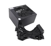 Jiawu Alimentation Fiable pour Boîtier de Bureau 500 W avec Gestion Intelligente de la Température pour Les Jeux et Les Postes de Travail Noir